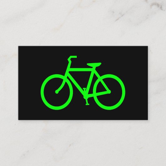 Carte De Visite Vélo Lime (Devant)
