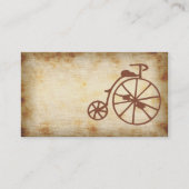 Carte de visite vélo Retro (Devant)