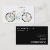 Carte De Visite vélo rétro (Devant / Derrière)