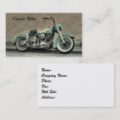 Carte De Visite Vélos classiques (Devant / Derrière)