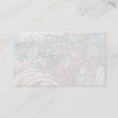 Carte de visite Vélos Rouges (Dos)