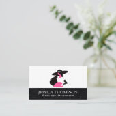 Carte De Visite Velvet | Tissu de mode (Debout devant)