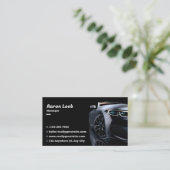 Carte De Visite Vendeur automobile (Debout devant)