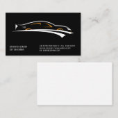 Carte De Visite Vendeur automobile | Icône de voiture (Devant / Derrière)