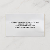 Carte De Visite Vendeur de miel/abeille douce savoureuse (Dos)