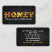 Carte De Visite Vendeur de miel - Abekeeper (Devant / Derrière)