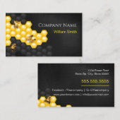 Carte De Visite Vendeur de miel - Abekeeper (Devant / Derrière)