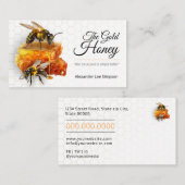 Carte De Visite Vendeur de miel - apiculteur (Devant / Derrière)