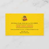 Carte De Visite Vendeur de miel - apiculteur (Dos)