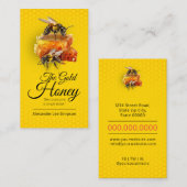 Carte De Visite Vendeur de miel - apiculteur (Devant / Derrière)