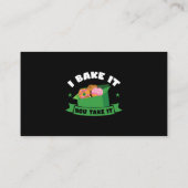 Carte De Visite Vendeur De Scout Et De Cookies Cookie De Scoutisme (Dos)