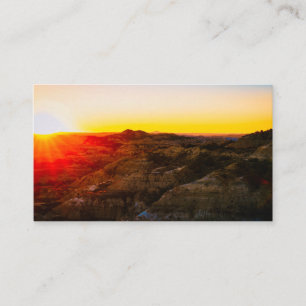 Carte De Visite Vendez le lever du soleil !