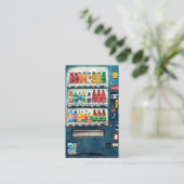 Carte De Visite Vending Machine Business Card (Debout devant)