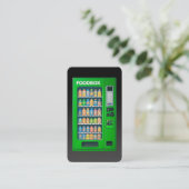 Carte De Visite Vending Machine Maintenance (Debout devant)