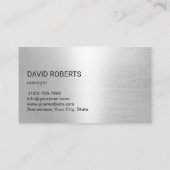 Carte De Visite Vending Machines Service Modern Black Metal (Dos)