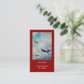 Carte De Visite Vengeur de 2ÈME GUERRE MONDIALE (Debout devant)