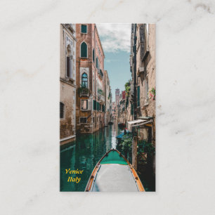 Carte De Visite Venise Italie La Ville Flottante