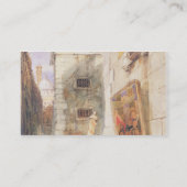 Carte De Visite Venise (la semaine) (Dos)