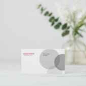 Carte De Visite Vénn circulaire (Debout devant)