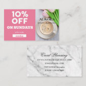 Carte De Visite Vente à prix réduit de la planification d'événemen (Devant / Derrière)