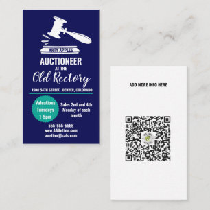 Carte De Visite Vente aux enchères vente aux enchères maison jour 