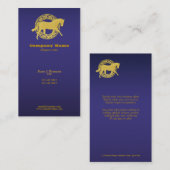 Carte De Visite Vente d'affaires de cheval (Devant / Derrière)