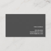 Carte De Visite Vente d'appareils Installation Réparation (Dos)