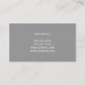 Carte De Visite Vente d'appareils Installation Réparation (Dos)