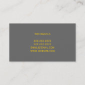 Carte De Visite Vente d'appareils Installation Réparation (Dos)
