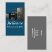 Carte De Visite Vente d'appareils Installation Réparation (Devant / Derrière)