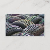 Carte De Visite Vente de pneus neufs ou usagés Commerce personnali (Dos)