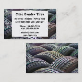 Carte De Visite Vente de pneus neufs ou usagés sur mesure (Devant / Derrière)
