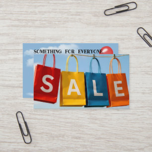 Carte De Visite Vente de sacs de shopping en ligne