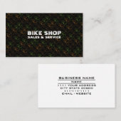 Carte De Visite Vente de vélos Vélo Vélo Réparation du service d'a (Devant / Derrière)