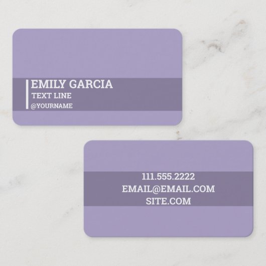 Carte De Visite Vente directe MLM Marketing (Devant / Derrière)