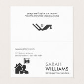 Carte De Visite Vente Immobilier (Extérieur déplié)