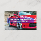 Carte De Visite Ventes automatiques, Réparation automobile, Détail (Devant)