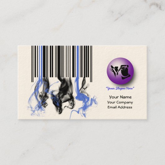 Carte De Visite Ventes/carte de visite au détail de code barres (Devant)