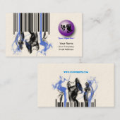 Carte De Visite Ventes/carte de visite au détail de code barres (Devant / Derrière)