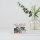 Carte De Visite Ventes de la réalité professionnelle de l'agent im (Debout devant)