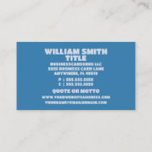 Carte De Visite Ventes de matelas (Dos)