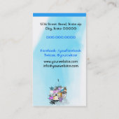 Carte De Visite Ventes de parfum (Dos)