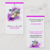 Carte De Visite Ventes de parfum (Devant / Derrière)