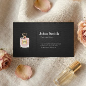 Carte De Visite Ventes de parfum - Noir professionnel