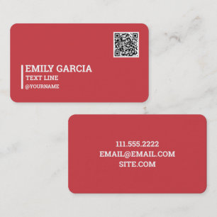 Carte De Visite Ventes directes MLM QR