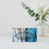 Carte De Visite Ventes Et Service Uniques De Travail Médicale (Debout devant)