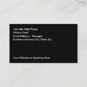 Carte De Visite Ventes Et Service Uniques De Travail Médicale (Dos)