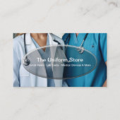 Carte De Visite Ventes Et Service Uniques De Travail Médicale (Devant)