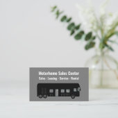 Carte De Visite Ventes Et Services À Domicile (Debout devant)