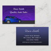 Carte De Visite Ventes et services automatiques (Devant / Derrière)